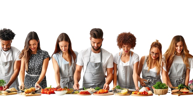 Zadowoleni użytkownicy jedzący posiłek